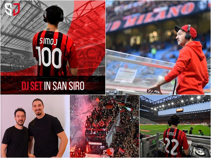 Dal Ponente a San Siro, Simone ‘SimoJ’ Negri festeggia le 100 partite da dj del Milan: “Il coro ‘Pioli is on fire’? Sì, sono in parte responsabile” (video) Dal Ponente a San Siro, Simone ‘SimoJ’ Negri festeggia le 100 partite da dj del Milan: “Il coro ‘Pioli is on fire’? Sì, sono in parte responsabile” (video)