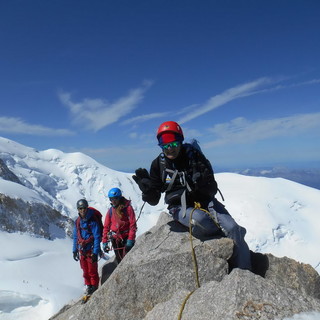 44esimo ‘4000’ per l’alpinista imperiese-crissolese Stefano Sciandra: scala in giornata il Mont Maudit (4468 m) nel massiccio del Monte Bianco (Foto)