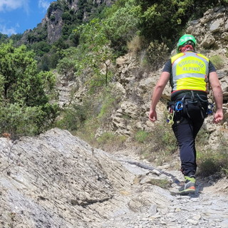 Rocchetta Nervina: uomo cade facendo canyoning, mobilitazione di soccorsi ed elicottero in arrivo