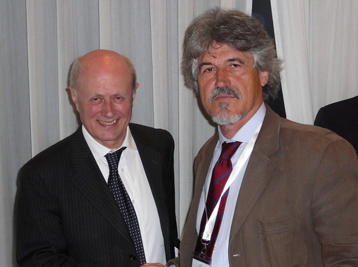 Da sinistra, Bruno Tabacci e Sergio D'Aloisio