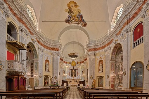 Dal Comune di Imperia un contributo alla parrocchia di Montegrazie per la manutenzione del tetto della chiesa