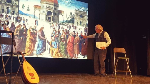 Ieri lo spettacolo di Vittorio Sgarbi al Teatro Comunale &quot;Ventimiglia e Bordighera sono state ingiuriate&quot; (Foto e Video)