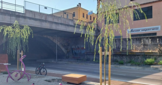 Imperia, chiusura temporanea della ciclabile tra Borgo Peri e la galleria Santa Lucia Imperia, chiusura temporanea della ciclabile tra Borgo Peri e la galleria Santa Lucia