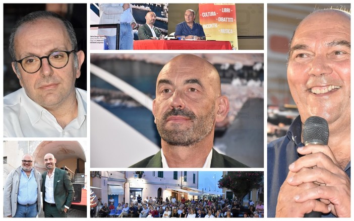 Riva Ligure: in 300 per Matteo Bassetti "Dopo il Covid dobbiamo tornare alla normalità" (Foto e Video)