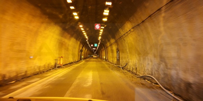 Ispezioni e verifiche tecniche nel tunnel del Tenda: chiusura per giovedì dalle 8.30 alle 15.30