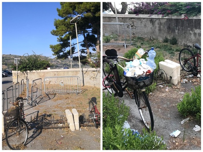 San Lorenzo al Mare: il comune bonifica il parcheggio della ciclabile, Tornatore &quot;Vergognoso che Area 24 non tenga pulito&quot;