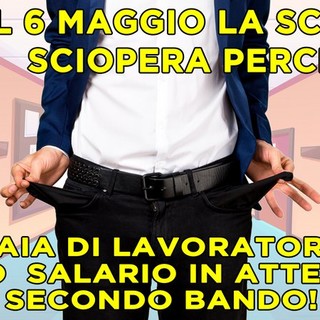 Giovedì sciopero USB scuola per il bando di internalizzazione: “Oltre 38 famiglie della provincia di Imperia sono in attesa” Giovedì sciopero USB scuola per il bando di internalizzazione: “Oltre 38 famiglie della provincia di Imperia sono in attesa”