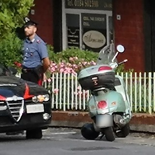Santo Stefano al Mare: scappano con una moto rubata dopo aver causato un incidente stradale, ricettatori arrestati dai Carabinieri (Foto)