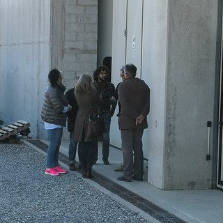 Imperia: nuovo sopralluogo al depuratore, Rivieracqua &quot;Impianto avviato, smaltimento dei fanghi? Entro il 17 aprile troveremo una soluzione definitiva&quot; (Foto)