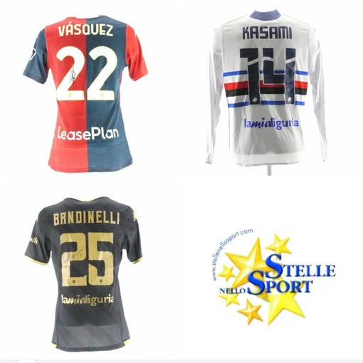 Sesta sessione dell’Asta delle Stelle: in campo Vasquez, Kasami, e Bandinelli per la Fondazione Gigi Ghirotti ETS Sesta sessione dell’Asta delle Stelle: in campo Vasquez, Kasami, e Bandinelli per la Fondazione Gigi Ghirotti ETS