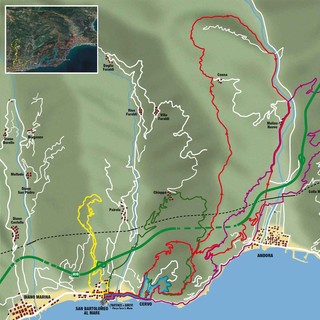 Cinque percorsi, 80 km, scenari suggestivi e panorami mozzafiato: MTB, in distribuzione la cartina dei sentieri del Golfo dianese