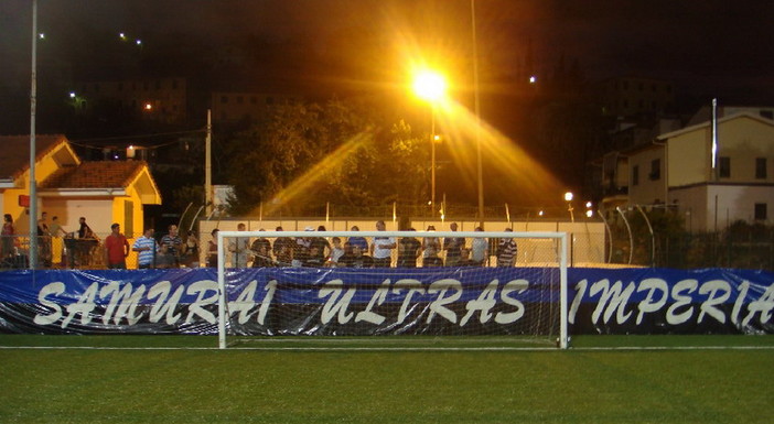 La curva nord dello stadio Ciccione