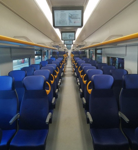 Il disinfettante 'Amuchina' sale anche a bordo dei treni regionali di Trenitalia in Liguria