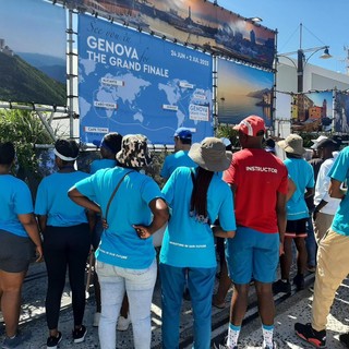 A Cape Town oltre 265 mila visitatori per The Ocean Race Al Pavilion di Genova i ragazzi delle 'township'