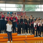 La Ginnastica Imperia e Riviera dei Fiori conquistano l'argento al campionato italiano di Teamgym