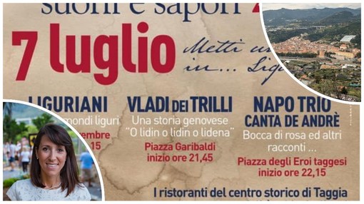 Taggia si prepara a celebrare la tradizione ligure: domenica cucina e musica live con un tributo speciale a Fabrizio De Andrè Taggia si prepara a celebrare la tradizione ligure: domenica cucina e musica live con un tributo speciale a Fabrizio De Andrè