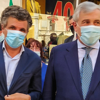 Elezioni regionali, due giorni in Liguria il vicepresidente di Forza Italia Antonio Tajani