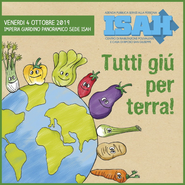 Imperia: venerdì all'Isah la 3ª giornata dedicata all’Ortoterapia per il progetto ‘Tutti giù per terra’ Imperia: venerdì all'Isah la 3ª giornata dedicata all’Ortoterapia per il progetto ‘Tutti giù per terra’