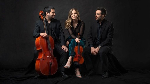 Concerto del Trio Orelon in Piazza del Corallini a Cervo