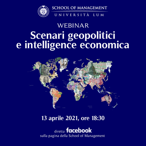 La Lum School of Management di Milano presenta il nuovo executive master 'Diplomatic, Economic and Strategic perspectives in Global Scenarios'