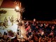 Cervo: sagrato dei Corallini gremito ieri sera per lo spettacolo 'Ulisse' al Festival di Musica da Camera (Foto e Video)
