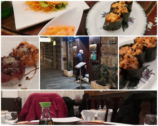 Sanremo: una sera al ristorante cinese, per fortuna non c'è il deserto anche se in città il calo è evidente (Foto)