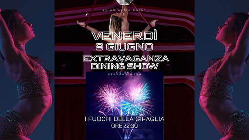 Domani sera al Victory Morgana Bay ultimo appuntamento della stagione targato 'Extravaganza Dining Show'
