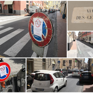 Imperia: via Des Geneys e via Doria chiuse al traffico da lunedì per riasfaltatura, via Bonfante cambia senso di marcia (Foto)