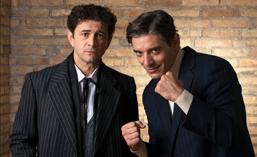 Vinicio Marchioni e Giuseppe Zeno al Casinò di Sanremo in ‘I soliti Ignoti’