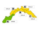 ARPAL,  confermata l’allerta gialla per temporali a Levante. Prolungata fino alle 5 di lunedì 7 luglio