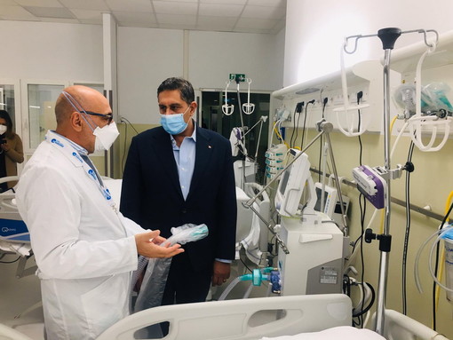 Presentata con il presidente della Regione la nuova sala di rianimazione dell’ospedale Borea di Sanremo Presentata con il presidente della Regione la nuova sala di rianimazione dell’ospedale Borea di Sanremo
