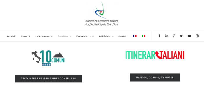 Aiutare il turismo oltreconfine: la Camera di Commercio di Nizza e della Costa Azzurra lancia ItinerariItaliani