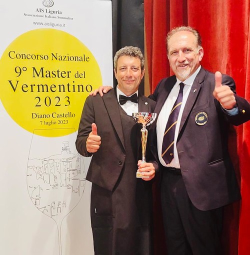 Vincenzo Galati vince il Concorso nazionale 9° master del Vermentino 2023 Vincenzo Galati vince il Concorso nazionale 9° master del Vermentino 2023