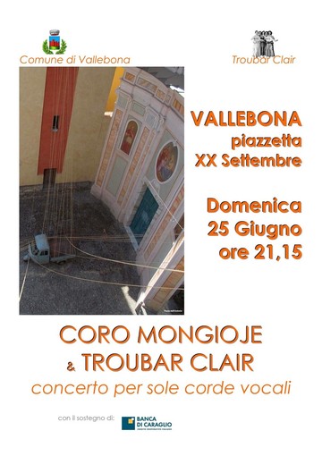 Coro Mongioje di Imperia e Troubar Clair si esibiscono insieme a Vallebona (Foto) Coro Mongioje di Imperia e Troubar Clair si esibiscono insieme a Vallebona (Foto)
