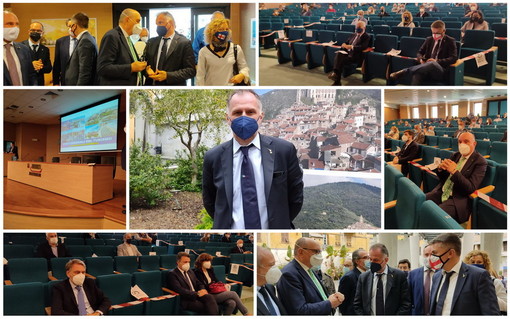 Imperia: visita del Ministro del Turismo Massimo Garavaglia &quot;Serve una soluzione per l'immediato&quot; (Foto e Video)