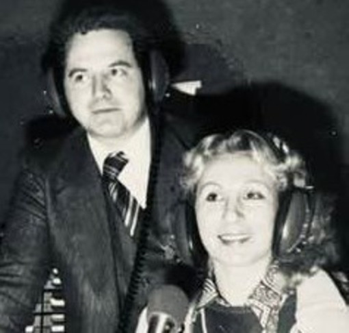 Francesco Zenoardo, patron di radio Stereo Imperia, e Flavia Longo Francesco Zenoardo, patron di radio Stereo Imperia, e Flavia Longo