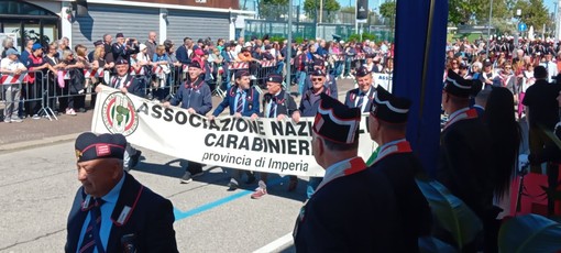 Imperia presente al XXVI Raduno dell’Associazione nazionale carabinieri a Rimini