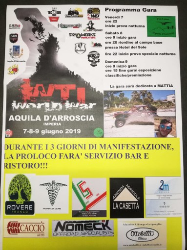 Aquila d'Arroscia: torna da oggi a domenica il campionato italiano WTI di fuoristrada estremo