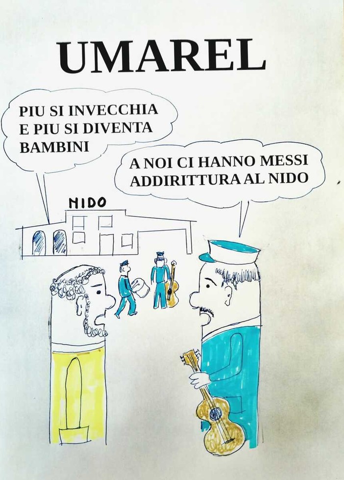 LA VIGNETTA DI UMAREL. Nuova sede temporanea per la Banda di Diano Marina