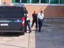L'arrivo in Tribunale di Yelena Vtukina                                                      (Foto Ausenda)