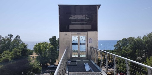 Ascensore tra ciclabile e viale Matteotti, collaudi superati: manca solo il via libera dell'Agenzia ministeriale Ascensore tra ciclabile e viale Matteotti, collaudi superati: manca solo il via libera dell'Agenzia ministeriale