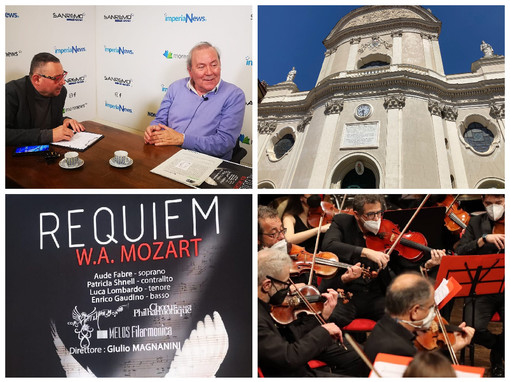 In San Giovanni a Oneglia il ‘Requiem di Mozart: lo presenta il presidente degli Amici della Lirica Francesco Vatteone (videointervista) In San Giovanni a Oneglia il ‘Requiem di Mozart: lo presenta il presidente degli Amici della Lirica Francesco Vatteone (videointervista)