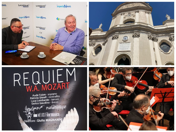 In San Giovanni a Oneglia il ‘Requiem di Mozart: lo presenta il presidente degli Amici della Lirica Francesco Vatteone (videointervista) In San Giovanni a Oneglia il ‘Requiem di Mozart: lo presenta il presidente degli Amici della Lirica Francesco Vatteone (videointervista)