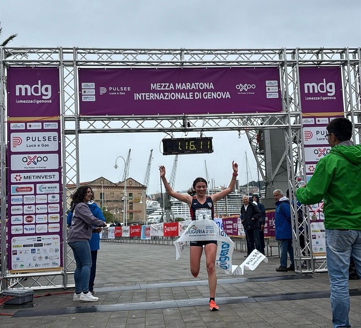 Aurora Bado taglia il traguardo Aurora Bado taglia il traguardo