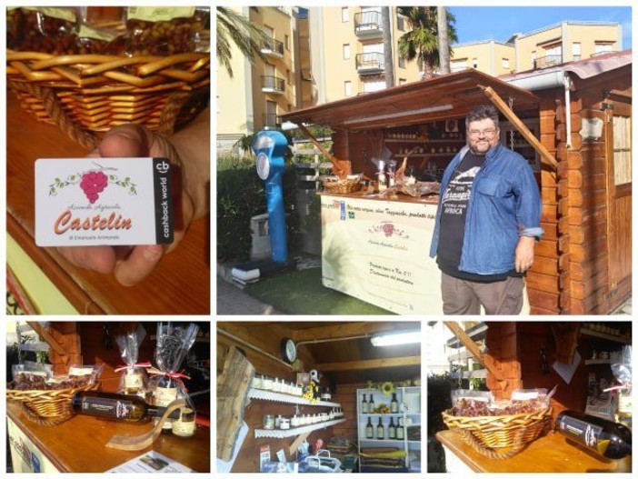 Dall'orto al mare, i prodotti dell'azienda agricola Castelin si vendono sulla passeggiata a San Bartolomeo (foto e video)