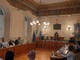 Imperia, Assemblea dei sindaci: il saluto del presidente Scajola ai neoeletti Imperia, Assemblea dei sindaci: il saluto del presidente Scajola ai neoeletti