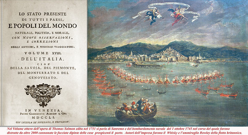 Sanremo e l'Europa a Santa Tecla: quando whisky e Ammiraglio Rowley distrussero le case dipinte del porto...