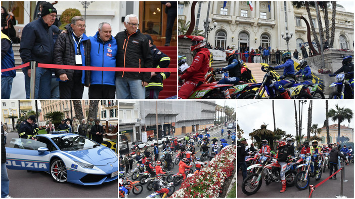 La grande festa per il Mondiale di Enduro fa tappa al Casinò di Sanremo (foto e video)