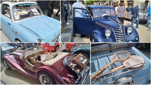 'C'era una volta', a Diano Marina il raduno di auto e moto d'epoca (foto)