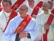 Al centro Alex Dellerba al funerale del Papa